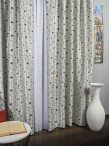 Draperie stelute gri,negru