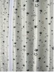 Draperie stelute gri,negru