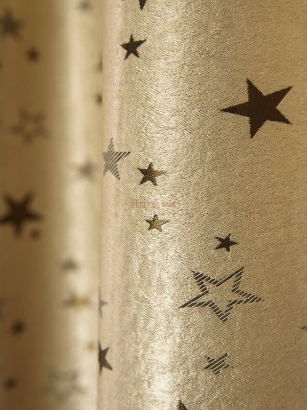 Draperie stelute maro