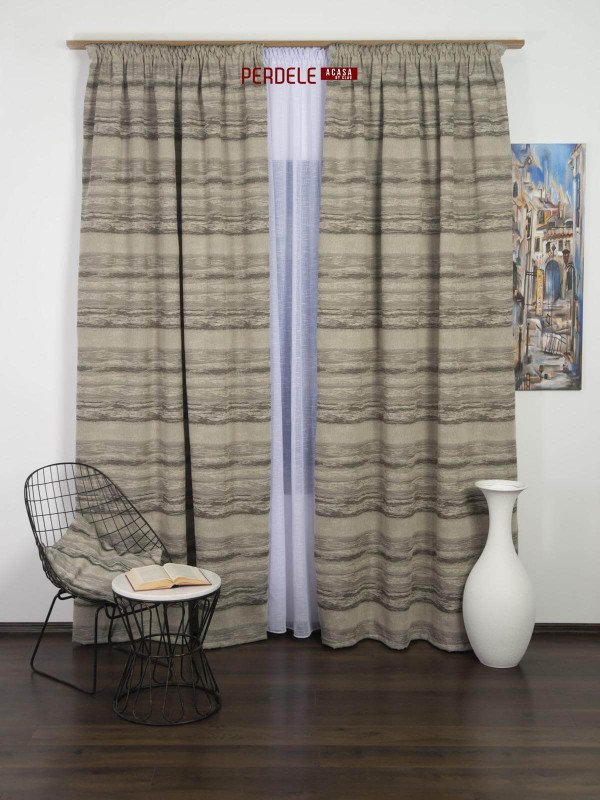 Draperie tafta bej,gri