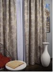 Draperie tafta bej,auriu,gri
