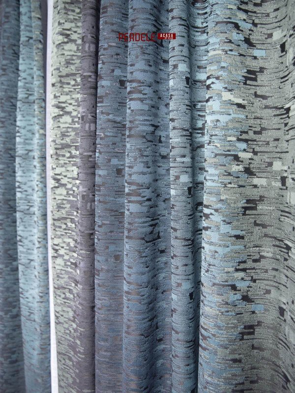 Draperie tafta,bleu,albastru,indigo