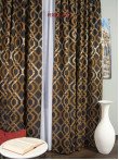 Draperie tafta wenge, auriu