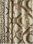 Draperie tafta cappuccino,maro