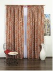 Draperie tafta cappuccino,portocaliu