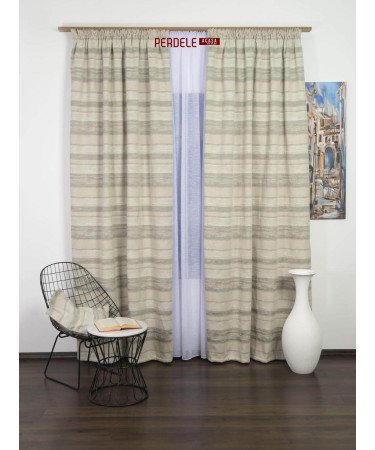 Draperie tafta crem,gri Draperie tafta crem,gri
