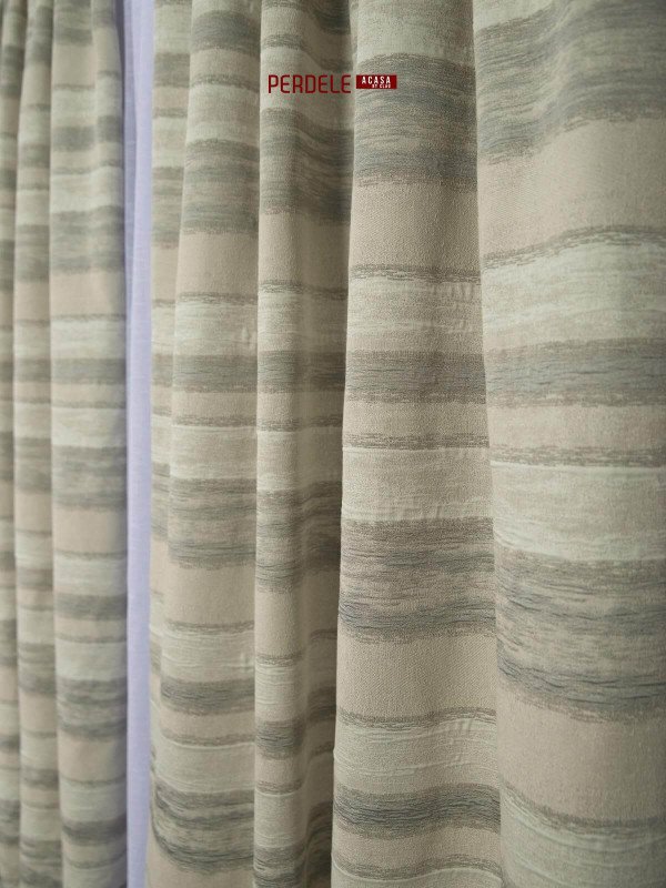 Draperie tafta crem,gri