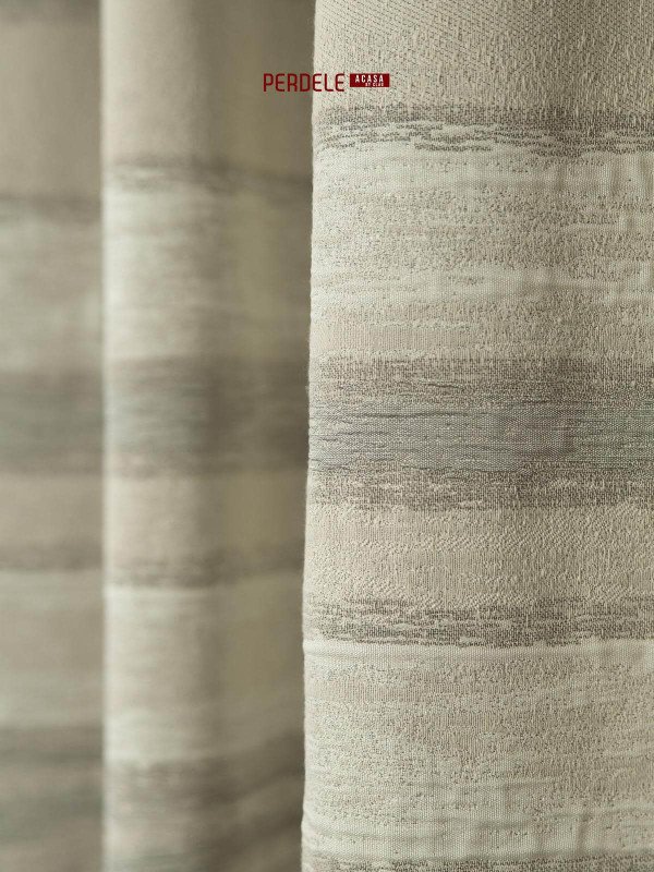 Draperie tafta crem,gri