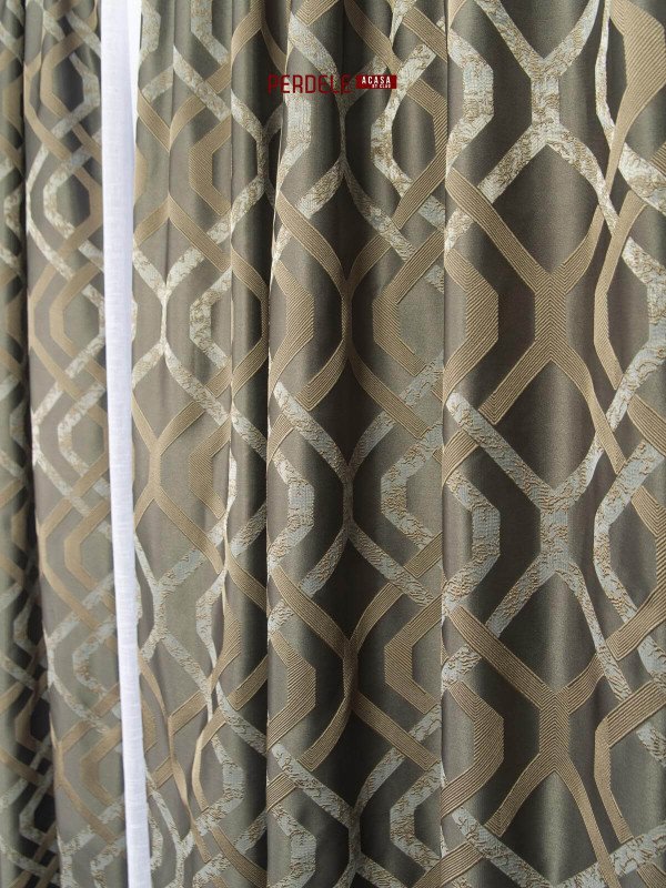 Draperie tafta gri,bej