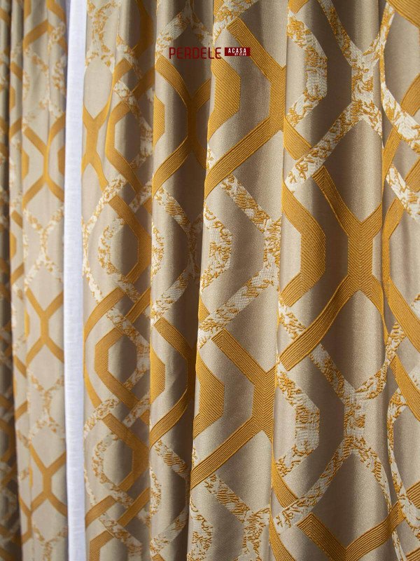 Draperie tafta bej,camel