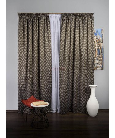 Draperie tafta gri,auriu Draperie tafta gri,auriu