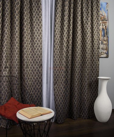 Draperie tafta gri,auriu Draperie tafta gri,auriu
