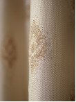 draperie tafta model baroc crem/bej