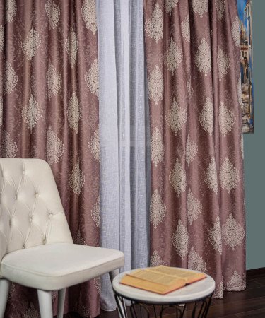 draperie tafta model baroc roz prafuit draperie tafta model baroc roz prafuit