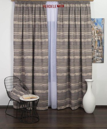 Draperie tafta roz,gri Draperie tafta roz,gri