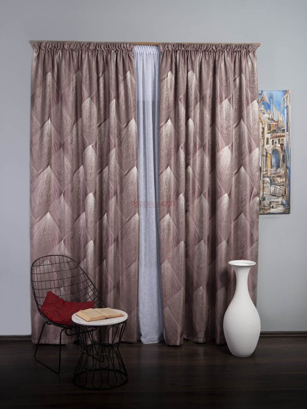Draperie tafta roz