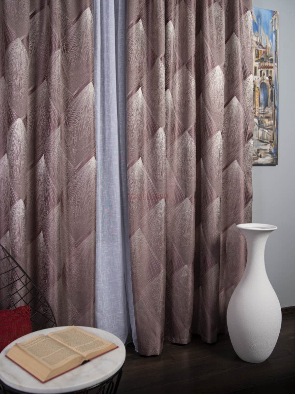 Draperie tafta roz