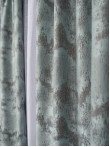 draperie tafta turqoise/gri