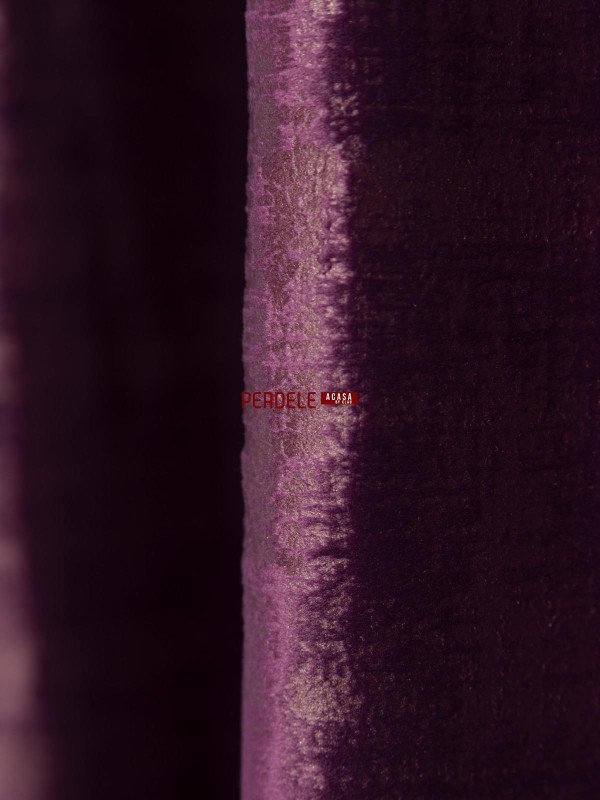 draperie texturata mov