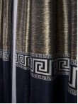 Draperie tip panou albastru argintiu