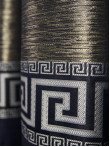 Draperie tip panou albastru argintiu