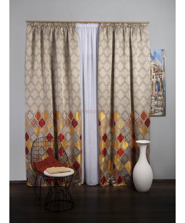 Draperie tip panou galben,rosu,albastru Draperie tip panou galben,rosu,albastru