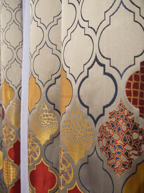 Draperie tip panou galben,rosu,albastru
