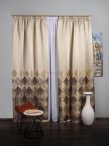 Draperie tip panou grena,bej