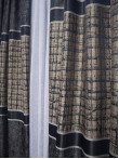 Draperie tip panou gri,auriu