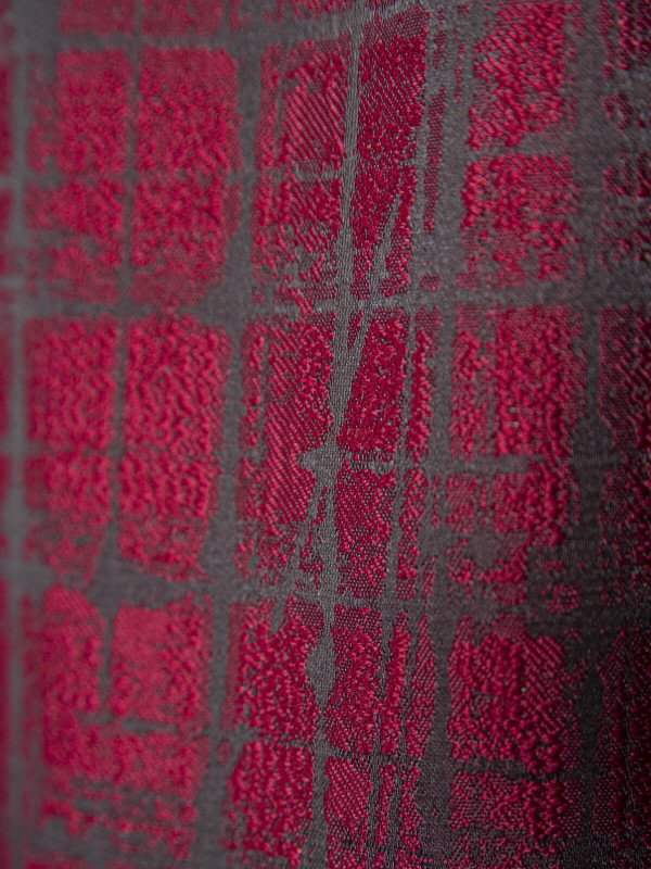 Draperie tip panou gri,rosu