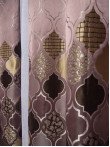 Draperie tip panou roz,maro,bej