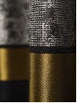 Draperie tip panou negru,argintiu,galben