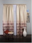 Draperie tip panou roz,lila,bej