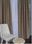 Draperie uni bej 2