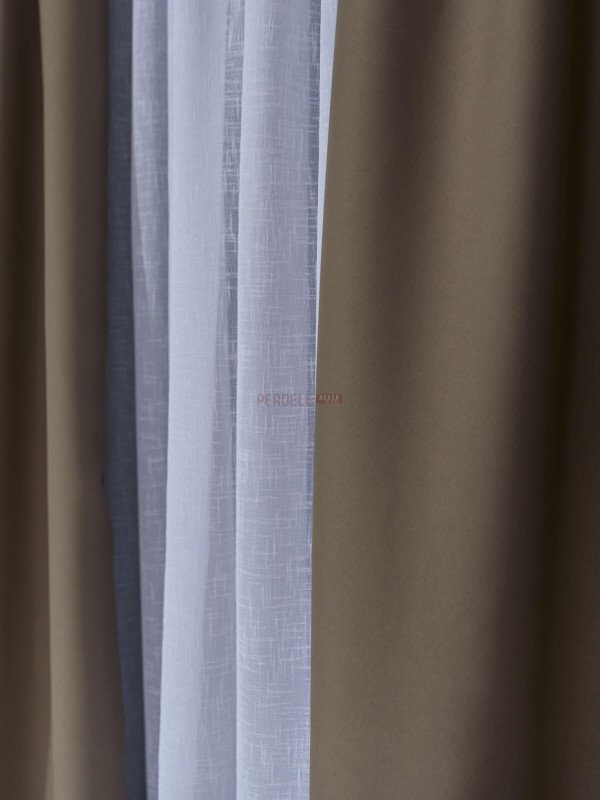 Draperie uni bej 2