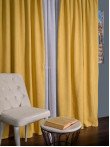 Draperie uni galben