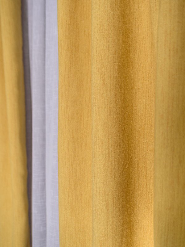 Draperie uni galben