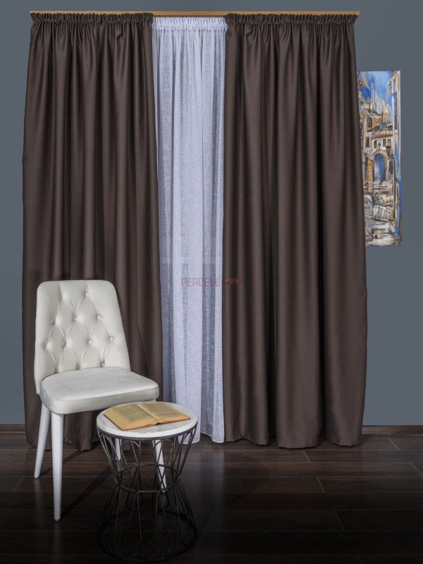 Draperie uni venge