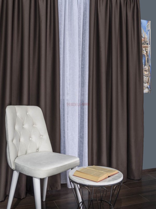 Draperie uni venge