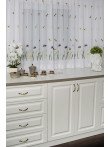 Perdea bucatarie model flori