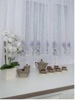 Perdea bucatarie model lavanda