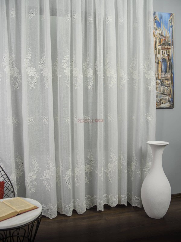 Perdea cristal ivoire