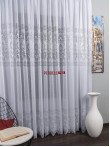 Perdea de pascani alba