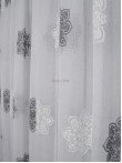 Perdea in alb,gri