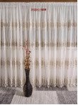 Perdea in broderie dantela,crem/bej Perdea in broderie dantela,crem/bej