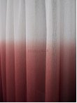 Perdea in degrade alb/grena Perdea in degrade alb/grena