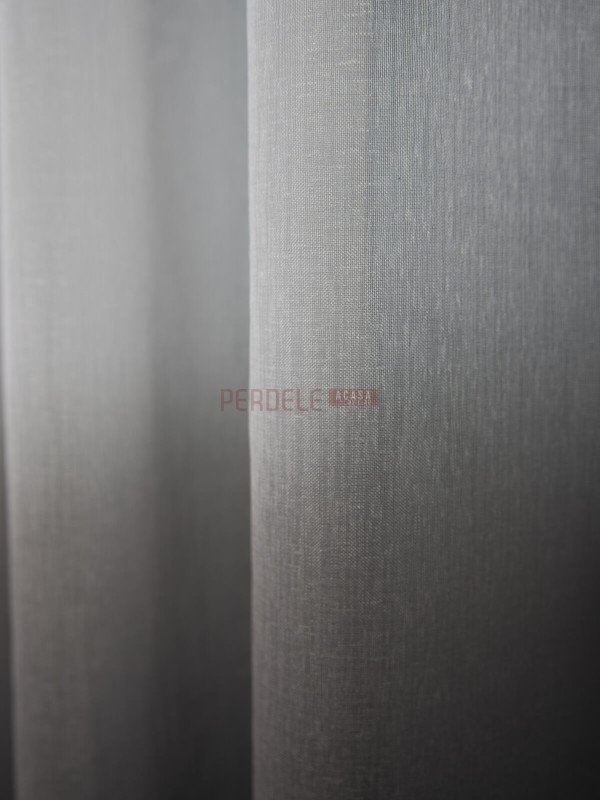 Perdea in degrade alb/gri Perdea in degrade alb/gri