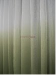 Perdea in degrade alb/verde