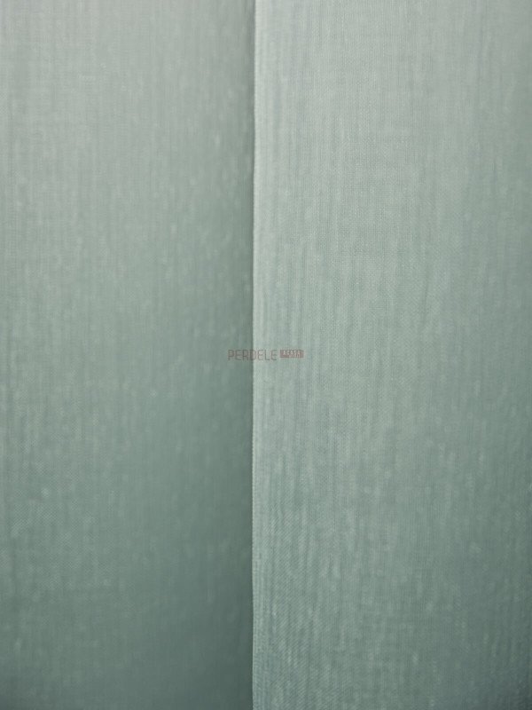 Perdea in, degrade alb/verde