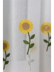 Perdea bucatarie, scurta model floarea soarelui